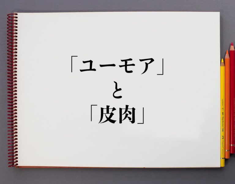 皮肉の意味