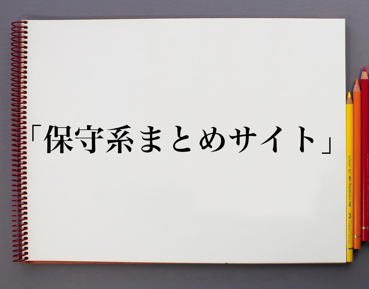 「保守系まとめサイト」とは？